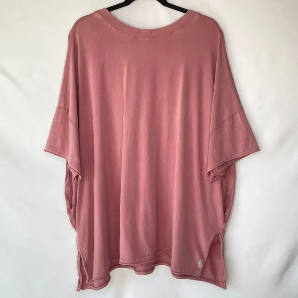 Free People Movement Frosted Magenta Hot Shot Reversible Top Size Small
